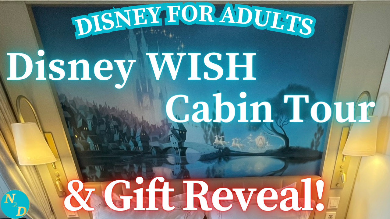 Disney WISH Balcony Cabin and Gift Reveal! - Disney for Seniors